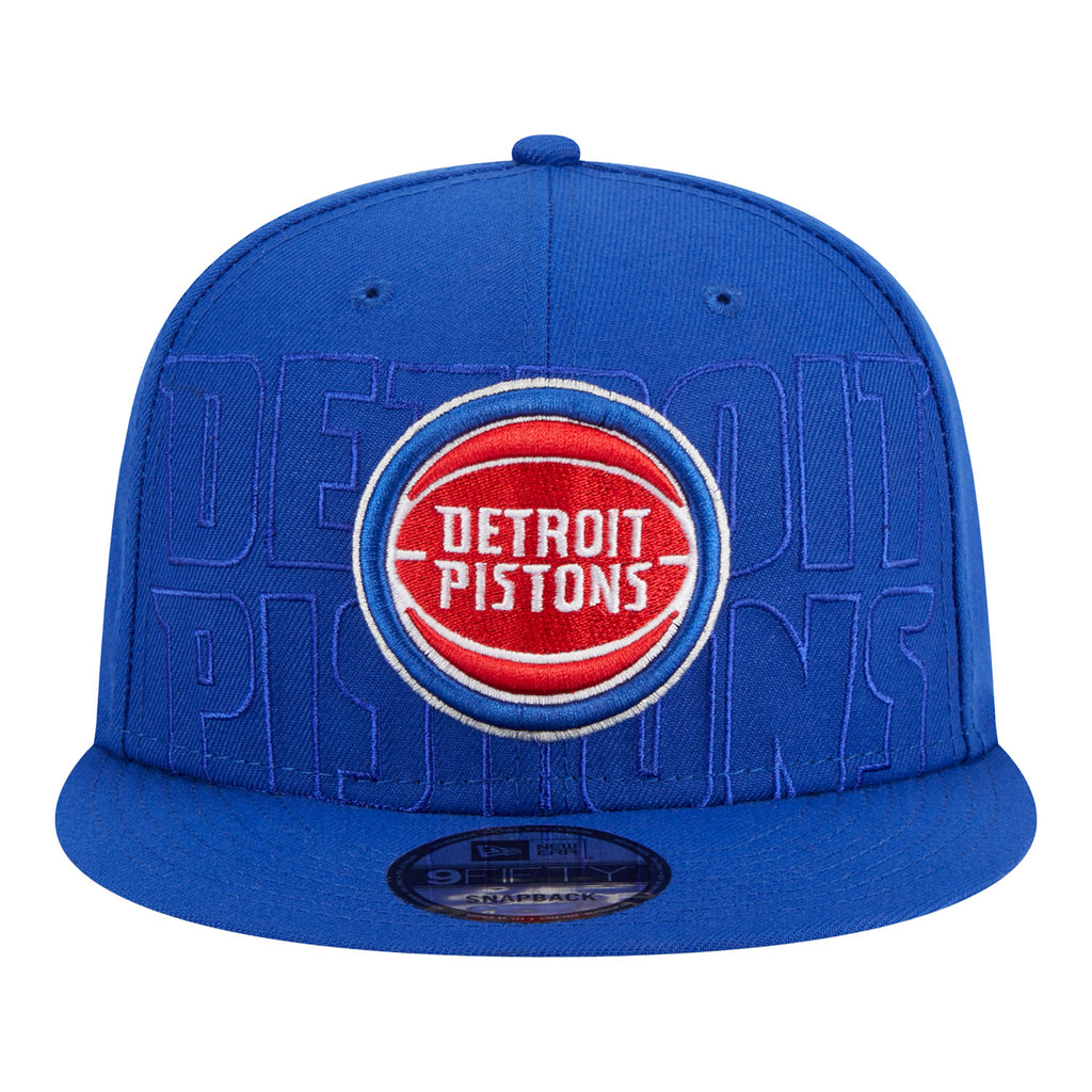 Detroit Pistons New Era Det Grey 9FIFTY Snapback Hat