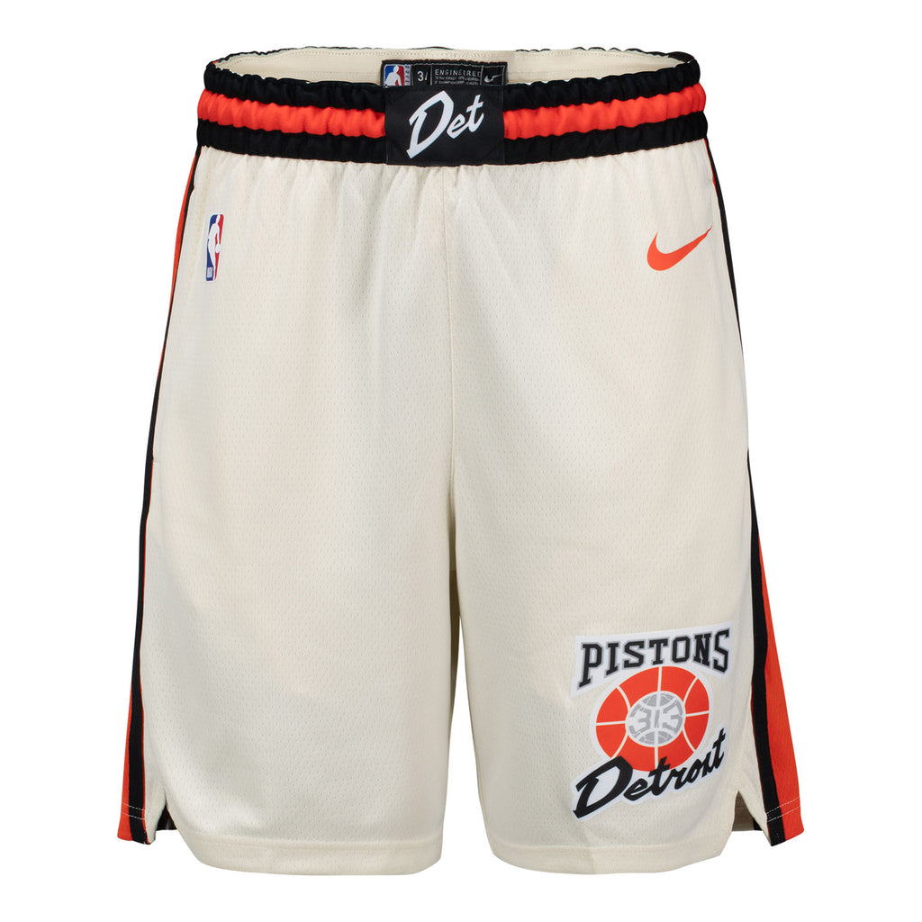 Vintage Nike NBA Team Shorts Detroit hot Pistons