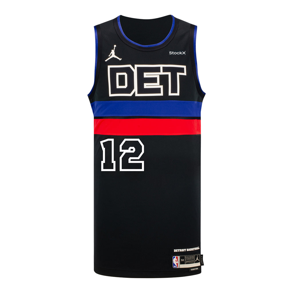 Autographed fashion Tobias Harris Pistons Jersey