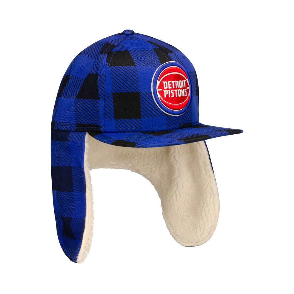 New Era Pistons Plaid Dog Ear 59FIFTY Fitted Hat | Pistons 313 Shop
