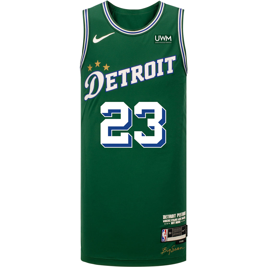 Nike Men's NBA Boston Celtics City Edition Logo Hoodie Green in