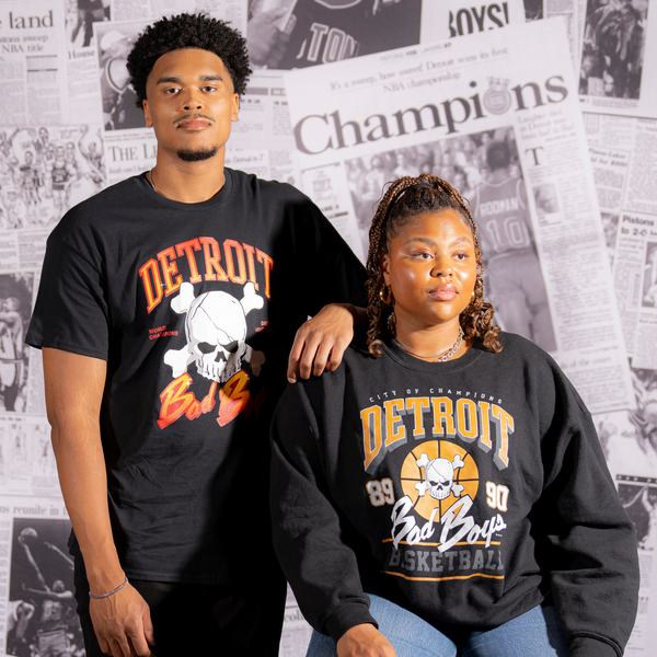 2024-25 Detroit Pistons City Edition Bad Boys Crewneck