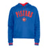 Ladies Detroit Pistons New Era Wordmark Hooded Sweatshirt