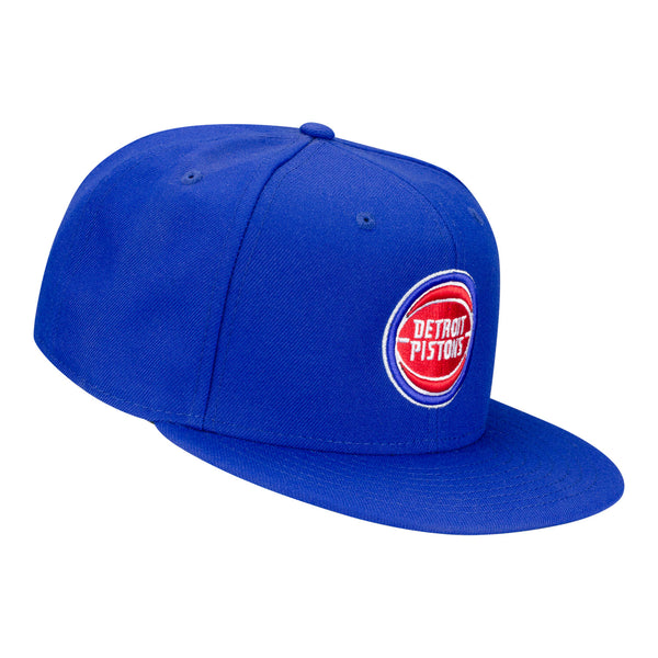 Pistons New Era Team Logo Snapback Hat