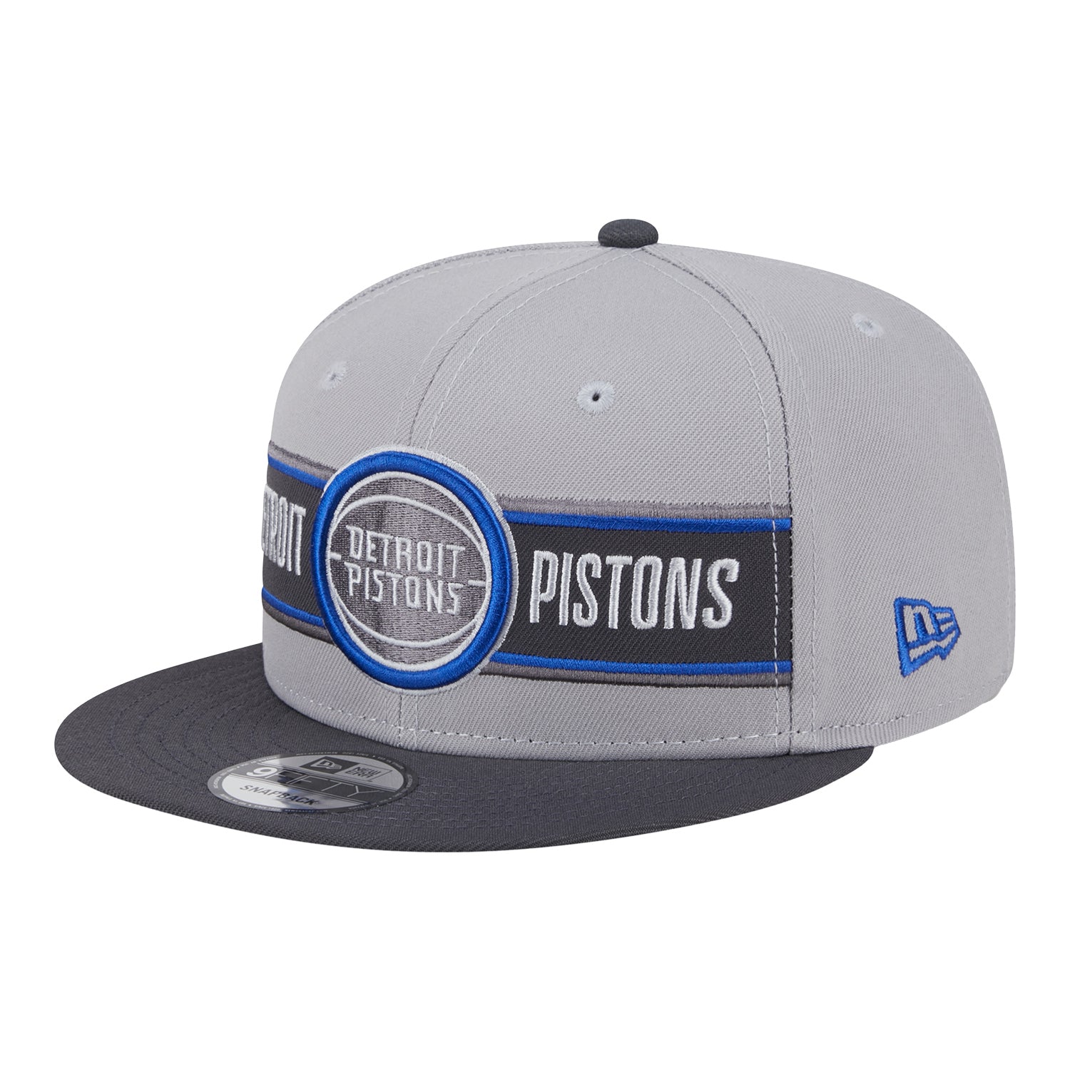 Detroit Pistons New Era 2024 NBA Draft 950 Grey Snapback | Pistons 313 Shop