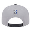 Detroit Pistons New Era 2024 NBA Draft 950 Snapback In Grey - Back View