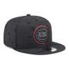 Detroit Pistons New Era Midnight Ink Snapback - Front Right View