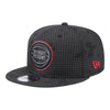 Detroit Pistons New Era Midnight Ink Snapback - Front Left View