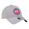 Detroit Pistons New Era 920 Primary Hat In Grey - Front Right View