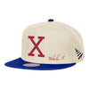 Detroit Pistons Malcolm X Tri-Color Snapback - Front View