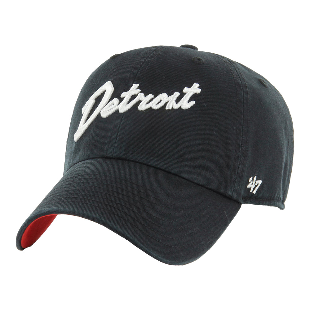 Ladies Detroit Pistons 47 Brand Tarpoon Miata Camo Hat