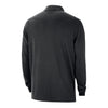 Nike Pistons Team 1/2 Zip Pullover In Grey - Back View