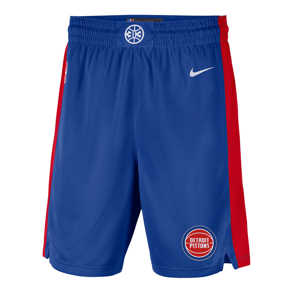 Gray Detroit Pistons Team-Issued Statement Shorts from the 2021