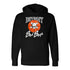 Detroit Bad Boys Pullover Hooded Sweatshirt In Black - Front View