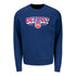 Detroit Pistons Applique Wordmark Crewneck Sweatshirt - Front View