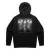 Detroit Pistons Malcolm X Emerging X Hoodie - Back Side