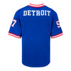 Detroit Pistons Starter Football Jersey in Blue