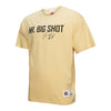 Mitchell & Ness Pistons Chauncey Billups Hall of Fame T-Shirt In Yellow - Front View