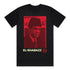 Detroit Pistons Malcolm X El Shabazz T-Shirt - Front View