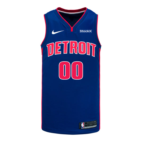 Detroit Pistons Personalized Nike Icon Swingman Jersey - 2024-25