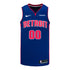 Detroit Pistons Personalized Nike Icon Swingman Jersey - 2024-25