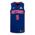 Detroit Pistons Malik Beasley Nike Icon Swingman Jersey - 2024-25