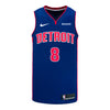 Detroit Pistons Tim Hardaway Jr. Nike Icon Swingman Jersey - 2024-25