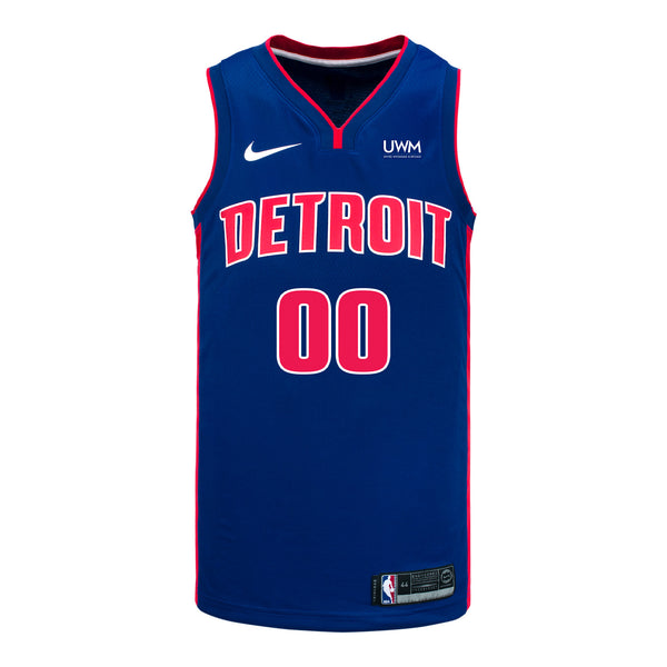 Detroit Pistons Ron Holland II Nike Icon Swingman Jersey - 2024-25 In Blue - Front View