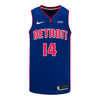 Detroit Pistons Wendell Moore Jr Nike Icon Swingman Jersey - 2024-25