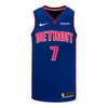 Detroit Pistons Paul Reed Nike Icon Swingman Jersey - 2024-25