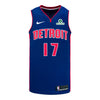 Detroit Pistons Dennis Schröder Nike Icon Swingman Jersey - 2024-25