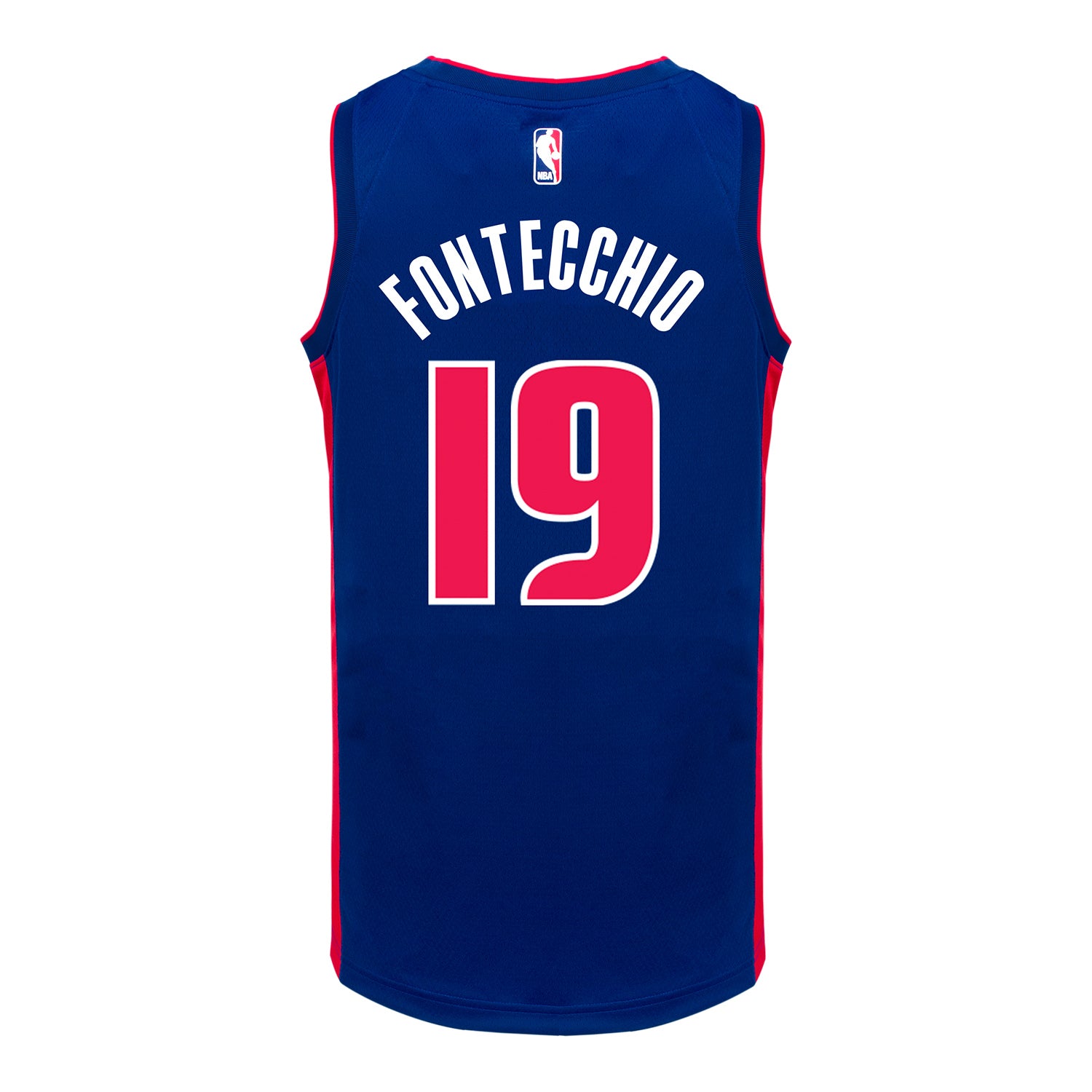 Detroit Pistons Simone Fontecchio Nike Icon Swingman Jersey - 2021
