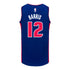 Detroit Pistons Tobias Harris Nike Icon Swingman Jersey In Blue - Back View