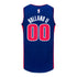 Detroit Pistons Ron Holland II Nike Icon Swingman Jersey - 2024-25 In Blue - Back View