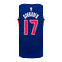 Detroit Pistons Dennis Schröder Nike Icon Swingman Jersey - 2024-25