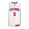 Detroit Pistons Malik Beasley Nike Association Swingman Jersey - 2024-25