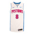 Detroit Pistons Tim Hardaway Jr. Nike Association Swingman Jersey In White - Front View