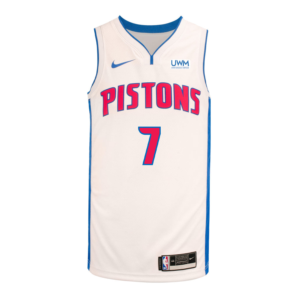 Detroit Pistons Paul Reed Nike Association Swingman Jersey - 2024-25 ...