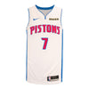 Detroit Pistons Paul Reed Nike Association Swingman Jersey - 2024-25