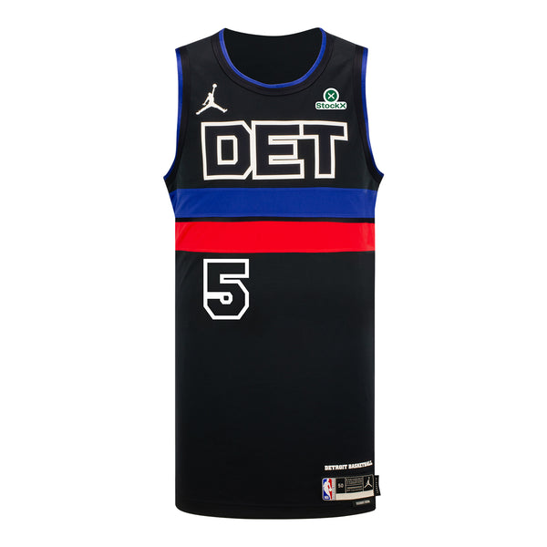 Detroit Pistons Malik Beasley Jordan Brand Statement Swingman Jersey - 2024-25