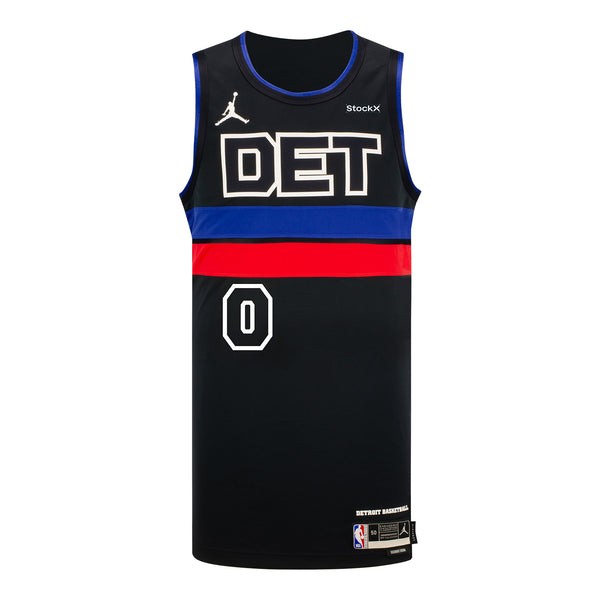 Detroit Pistons Jalen Duren Jordan Brand Statement Swingman Jersey - 2024-25