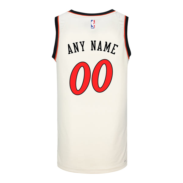 2024-25 DETROIT PISTONS PERSONALIZED CITY EDITION JERSEY - Back View