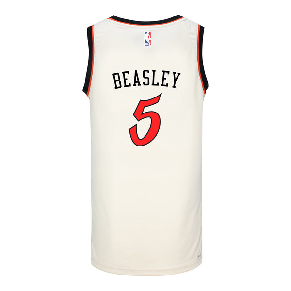 2024-25 DETROIT PISTONS MALIK BEASLEY CITY EDITION JERSEY - Back View