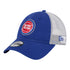 Youth Detroit Pistons New Era 940 Trucker Snapback - Front Left View