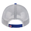 Youth Detroit Pistons New Era 940 Trucker Snapback - Back View