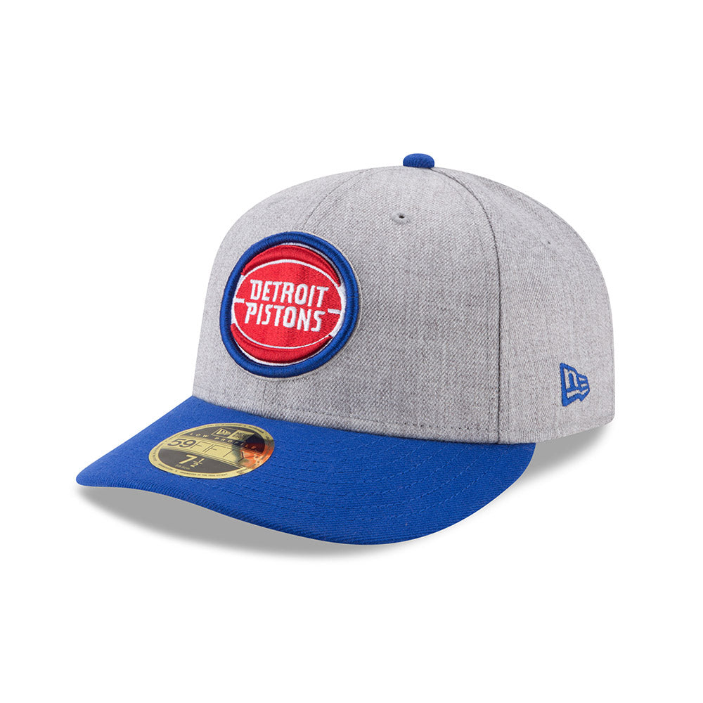 New Era Detroit Pistons Count The Rings 59/50 Fitted Hat (60224565) Blue / 7 3/4
