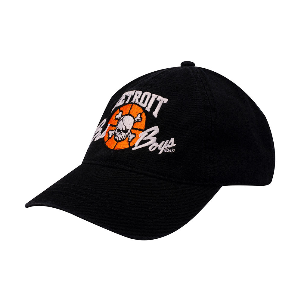 Detroit Bad Boys Knit Hat w/ Black Pom