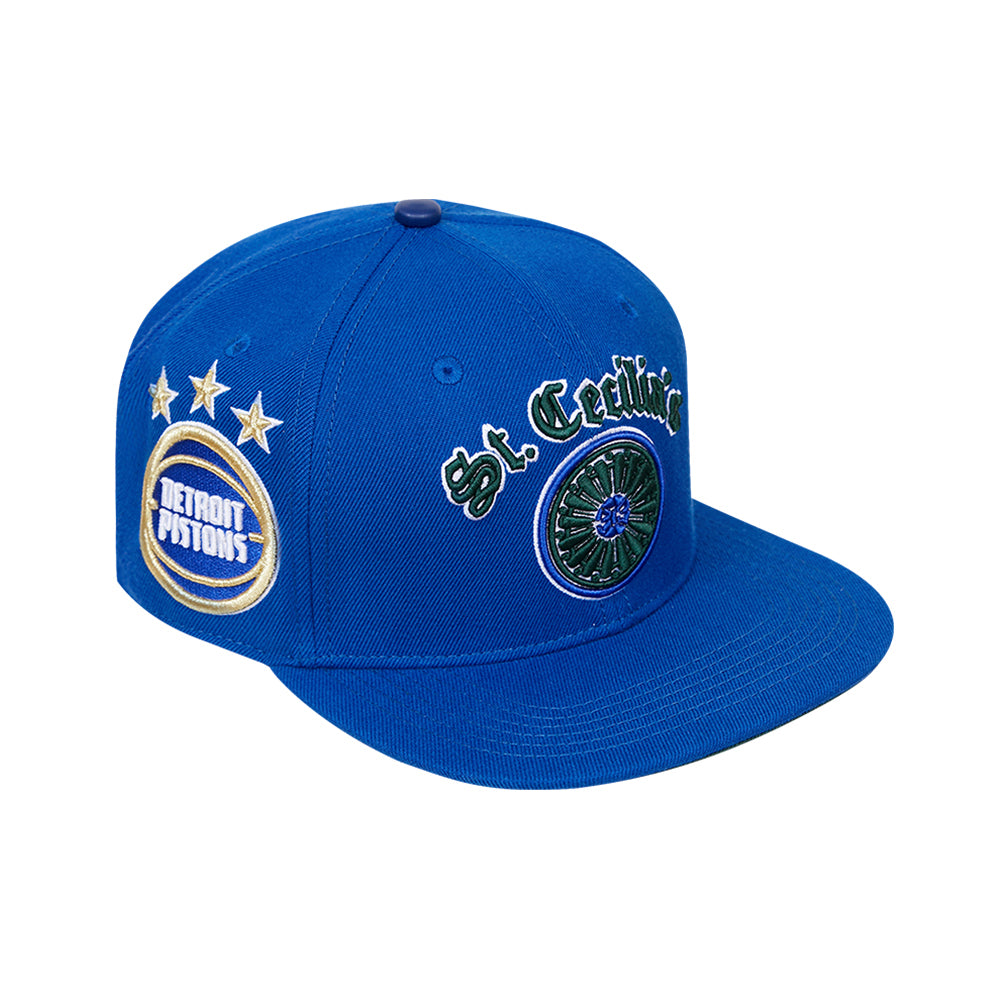 Detroit Pistons Pro Standard St. Cecilia's City Edition 2022-23 Snapback Hat
