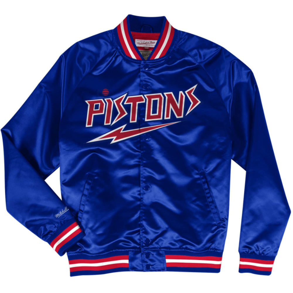 Mitchell & Ness Pistons Satin Jacket / X-Large