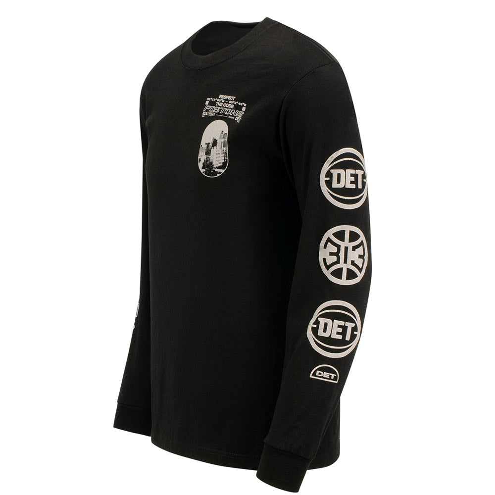 Official Detroit Pistons Long-Sleeved Shirts, Long Sleeve T-Shirts